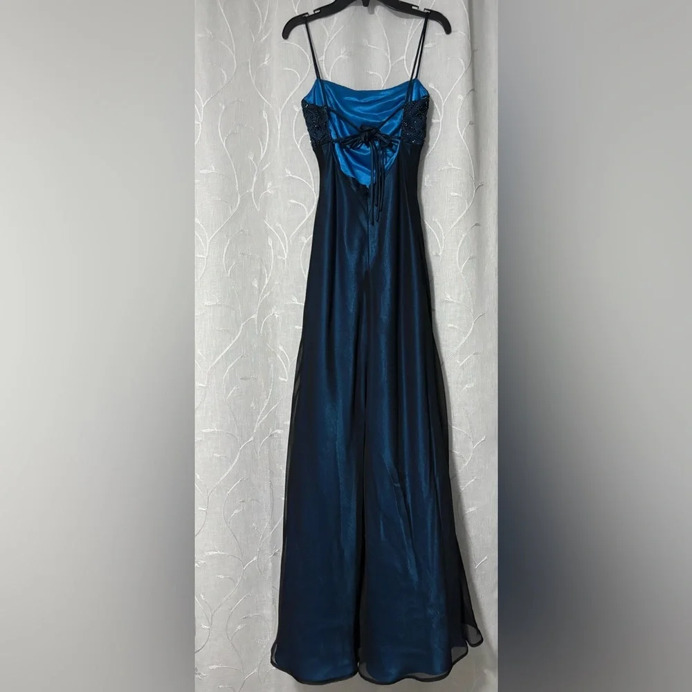 Blondie Nites Vibrant Blue Dress - Picture 4 of 7